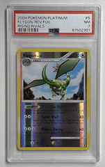 V1119: 2009: FLYGON-REV.FOIL: 5/111: RISING RIVALS: PSA 7: NM: 87502301